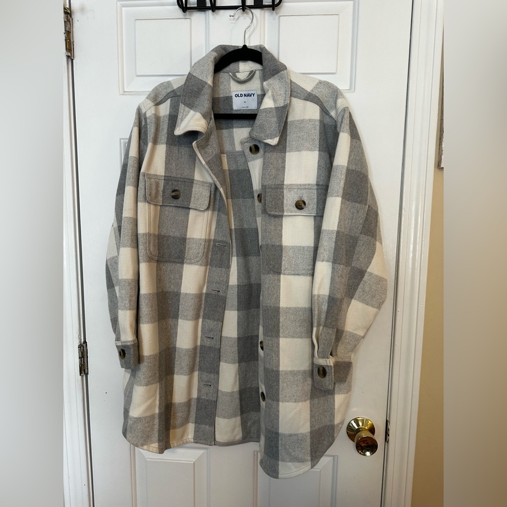 Old Navy Plaid Shacket